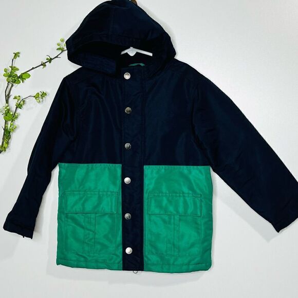 Gymboree Blue Green Hooded Jacket - Picture 1 of 7